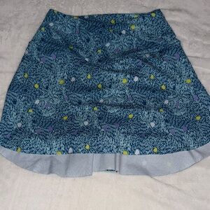 HALARA Blue Patterned Women's Tennis/Pickleball Skirt